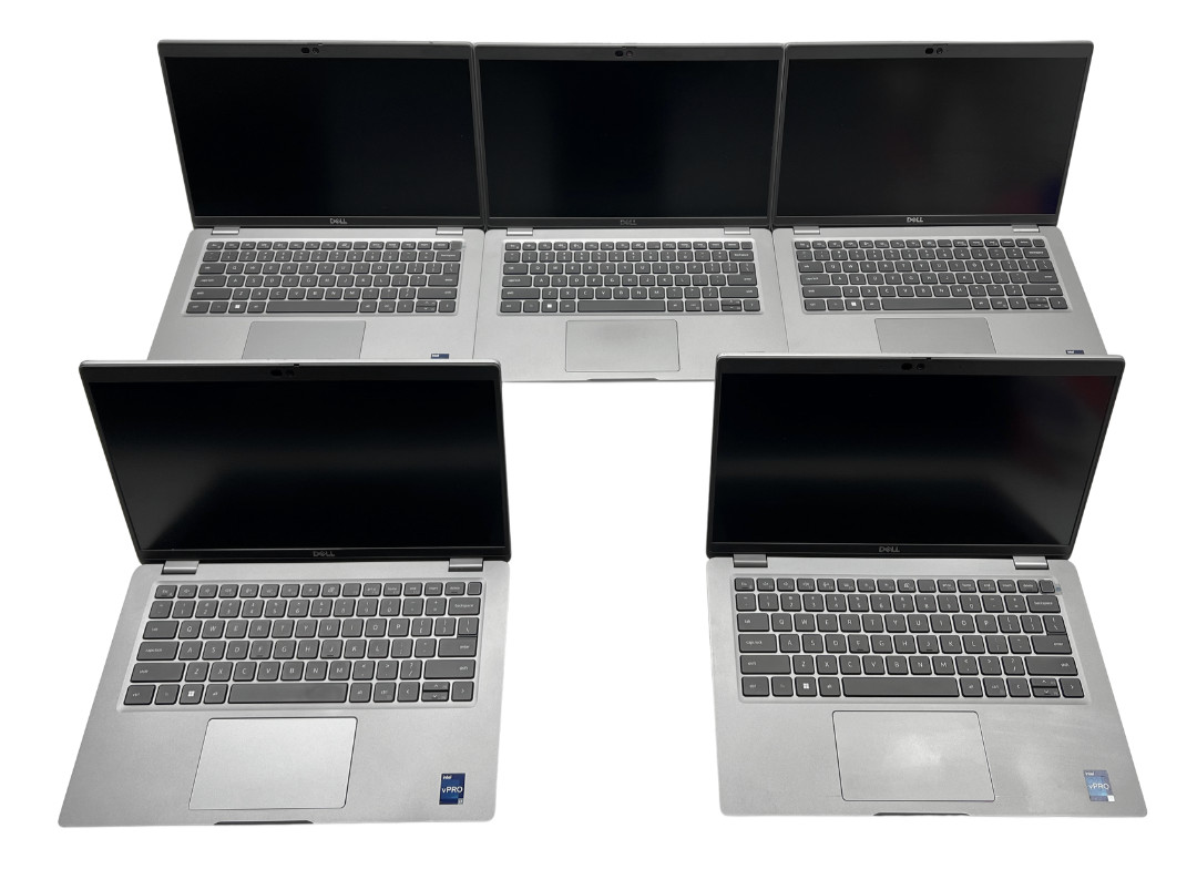 (LOT OF 5) DELL LATITUDE 5430 i7-1265U, 16GB, 4x 512GB 1x 256GB SSD, Win 11 Pro