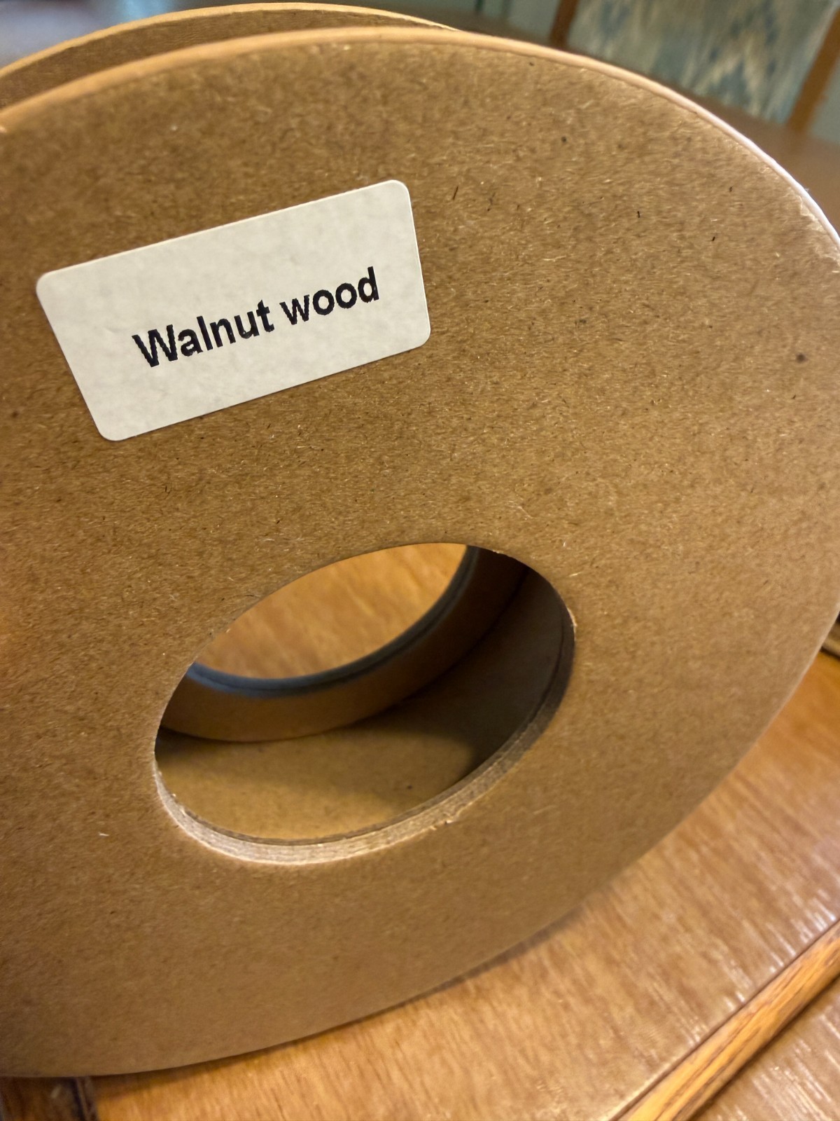 OVV3D PLA Wood Filament Lot of 4 1.75mm 200g Oak Walnut Cherry Teak Samples