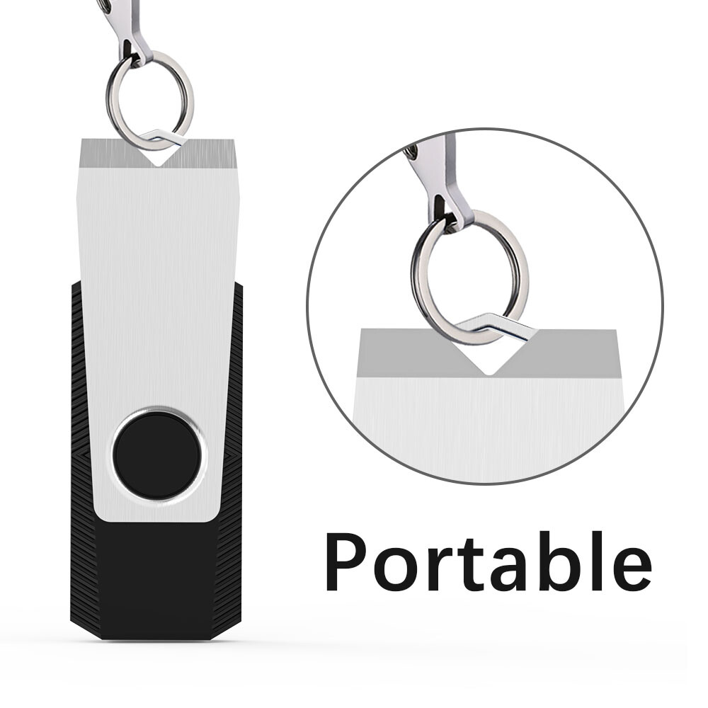 Wholesale 10/ 20/ 50/100pcs 128MB Metal Swivel USB 2.0 Flash Drives Memory Stick