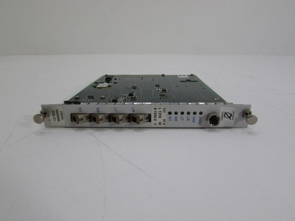 Adva CHF2D-IU02IH49-CZZL-E1 Channel 1, 10/200 Mbps Module for FSP2000