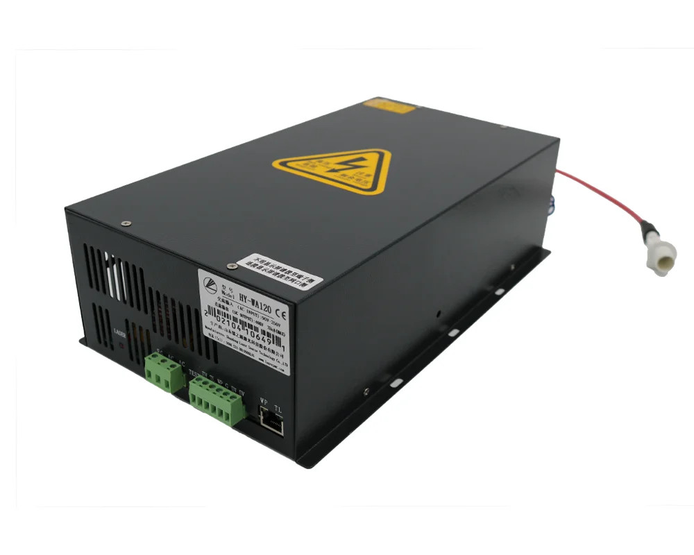HY 60W 80W 100W 130W 150W 180W 200W High Voltage CO2 Laser Power Supply