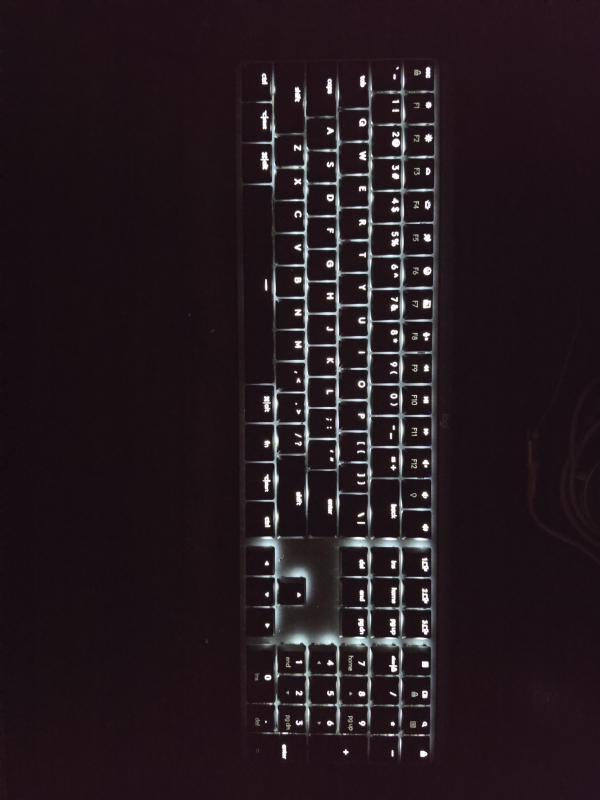 Logitech MX Mechanical Wireless Keyboard – Graphite Tactile Quiet Switches