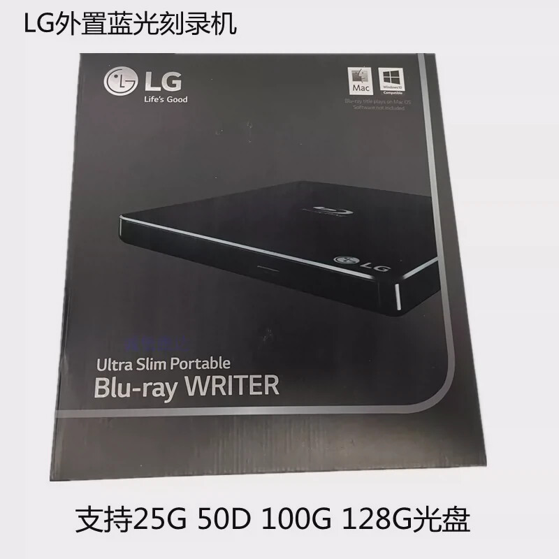 LG BP50NB40 external USB Blu ray burner optical drive