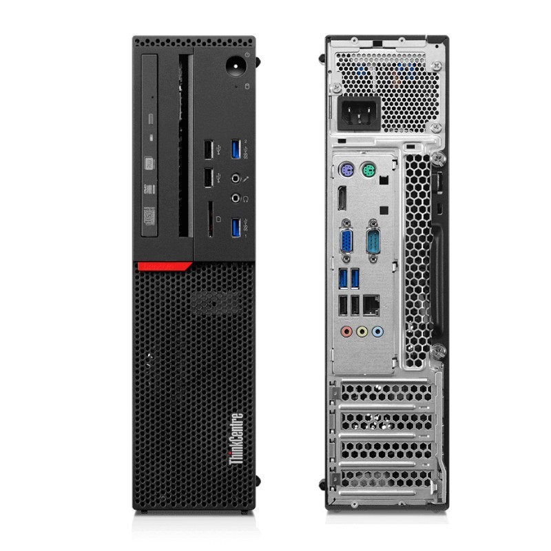 Lenovo Desktop PC i3-6th 32GB RAM 1TB SSD 500GB HDD Wi-Fi New 24″ LED Windows 11