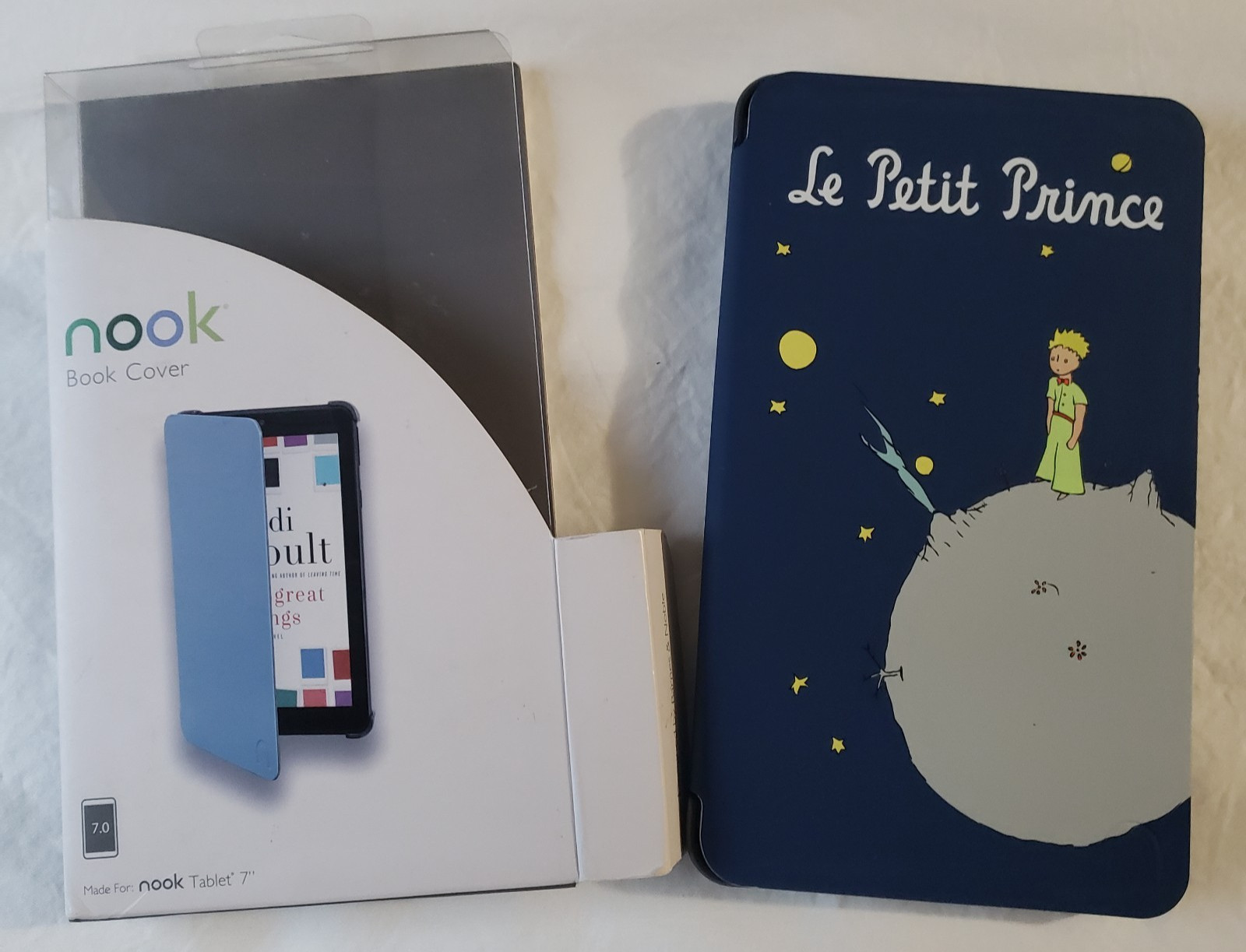 Nook Tablet Book Cover Le Petit Prince Elastic Closure 7 Inches