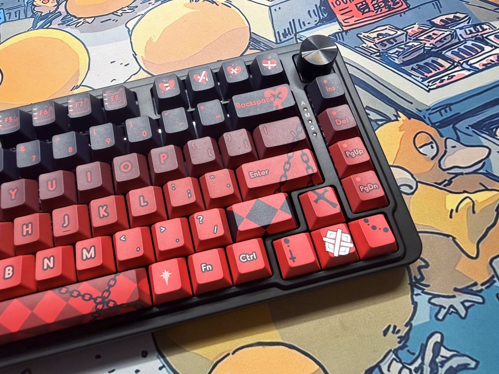 Custom Wireless 75% Mechanical Keyboard | Redragon K673 | Lubed Tactile Switch