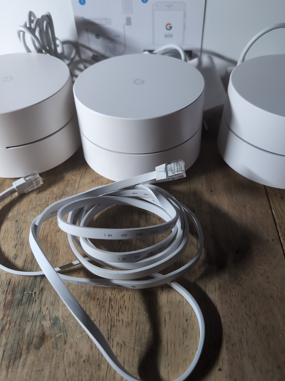 Google WiFi System Whole Home Mesh Router – 3 Pack (Open Box)