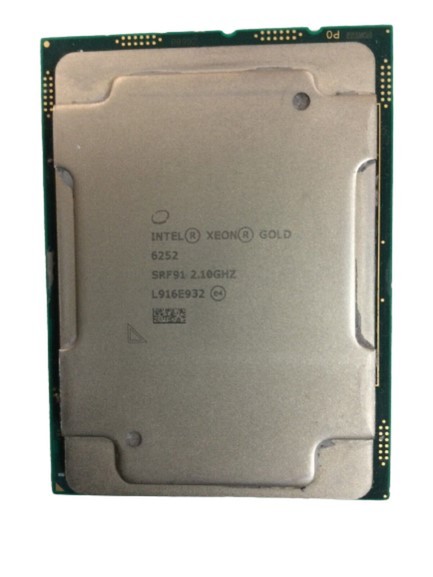 Intel SRF91 Gold 6252 24Core 2.1GHz 35.75MB 150W processor