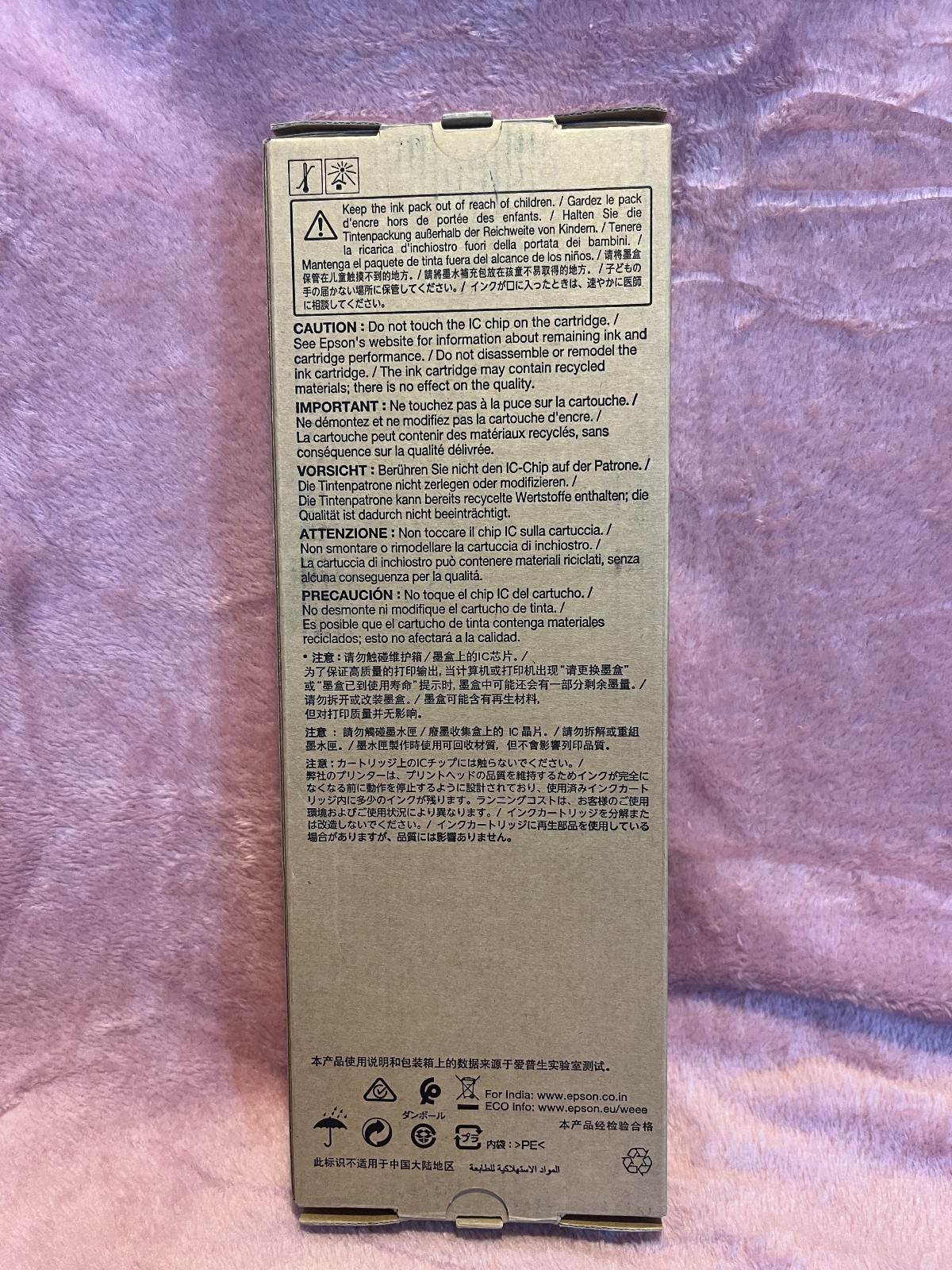 Genuine Epson UltraChrome HD 700ML Orange Ink T55KA July 2025