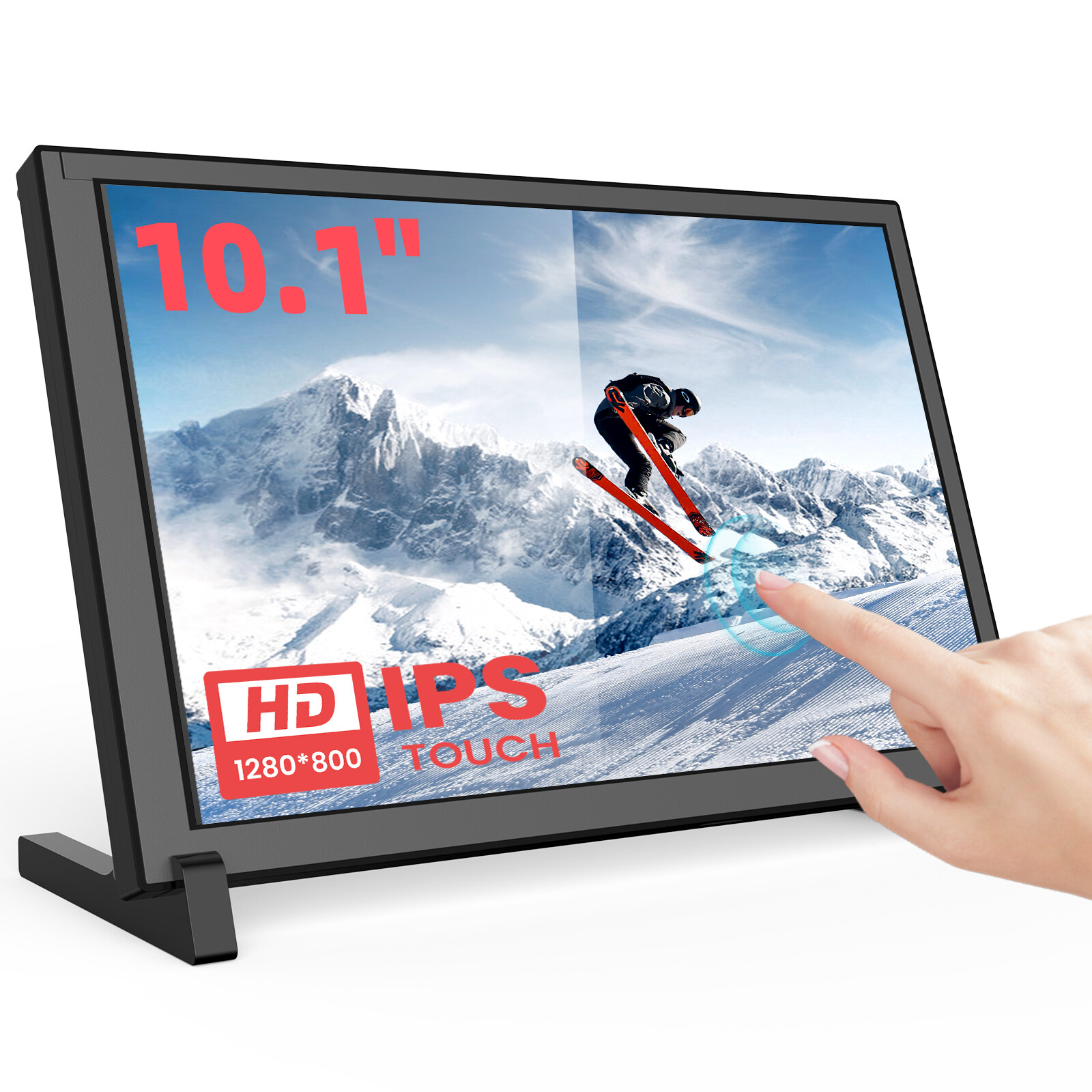 10 Inch Raspberry Pi Display IPS Capacitive Touch 1280*800 HDMI for PS4/Switch