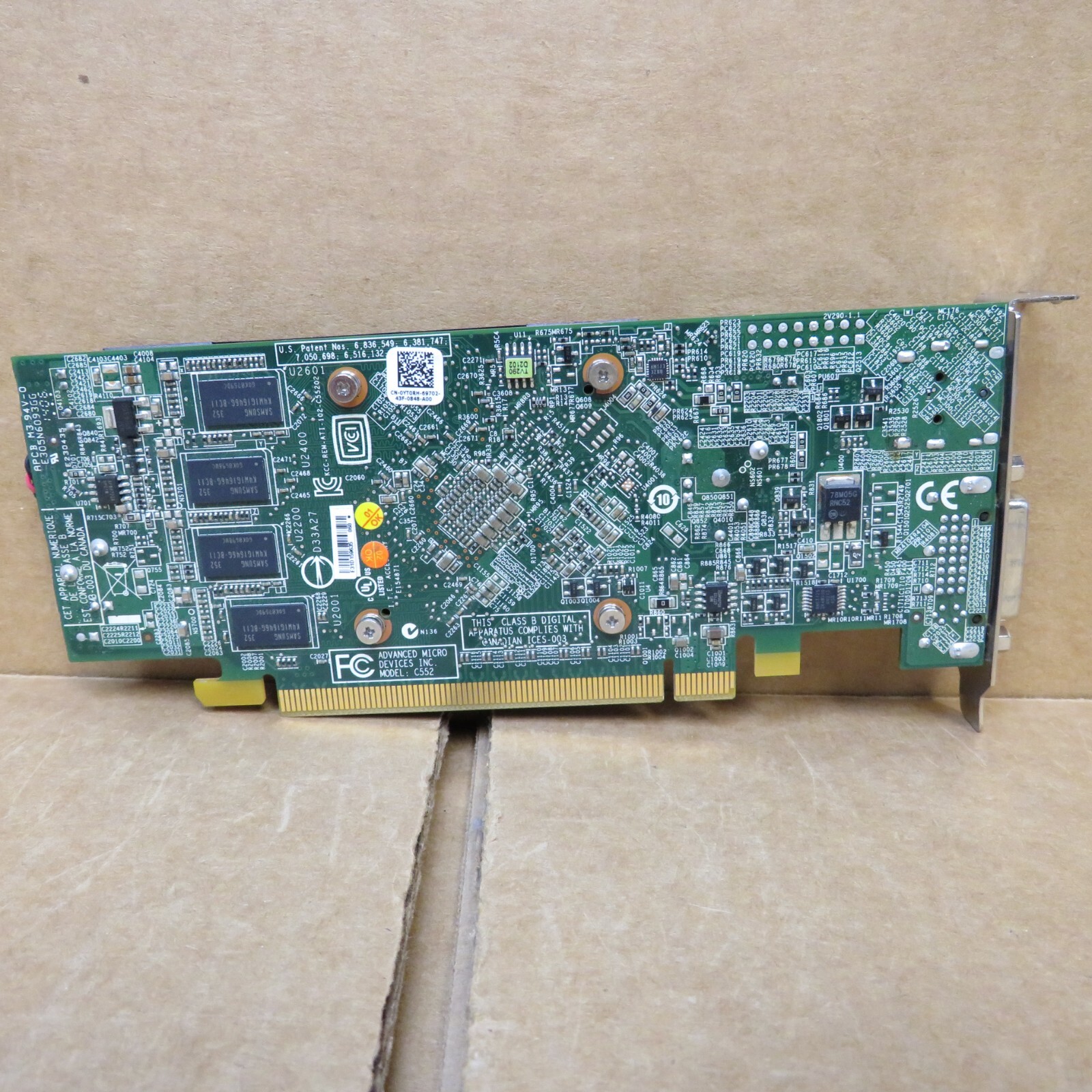 DELL (AMD) Radeon HD 8570 Graphics Card w/128 Bit Memory Bus (Low Profile Model)