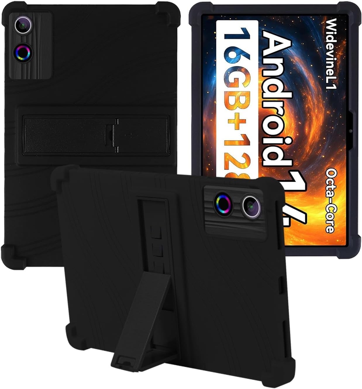 Case for AEEZO Android 15 14 13 Tablet 10.1 inch Tablet Shockproof Rubber Cover