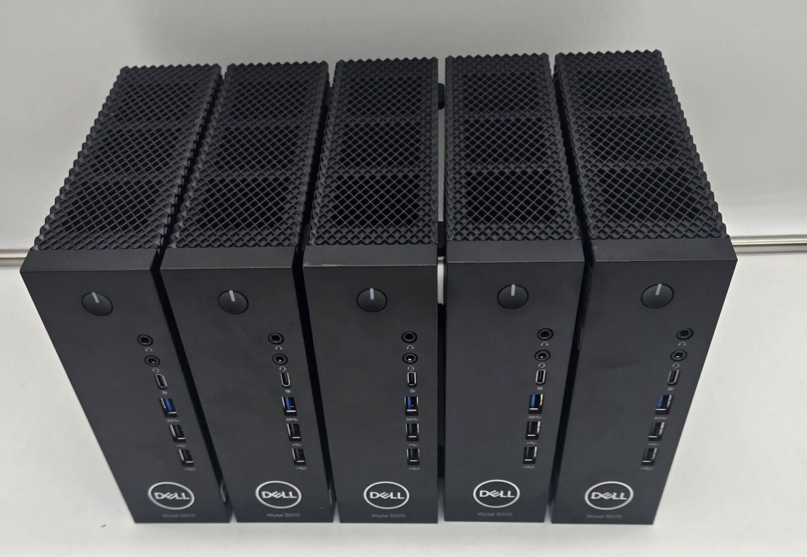 Lot of 5 Dell Wyse 5070 Extended Pentium J5005 128GB M.2 8GB DDR4 E9173-2GB W10
