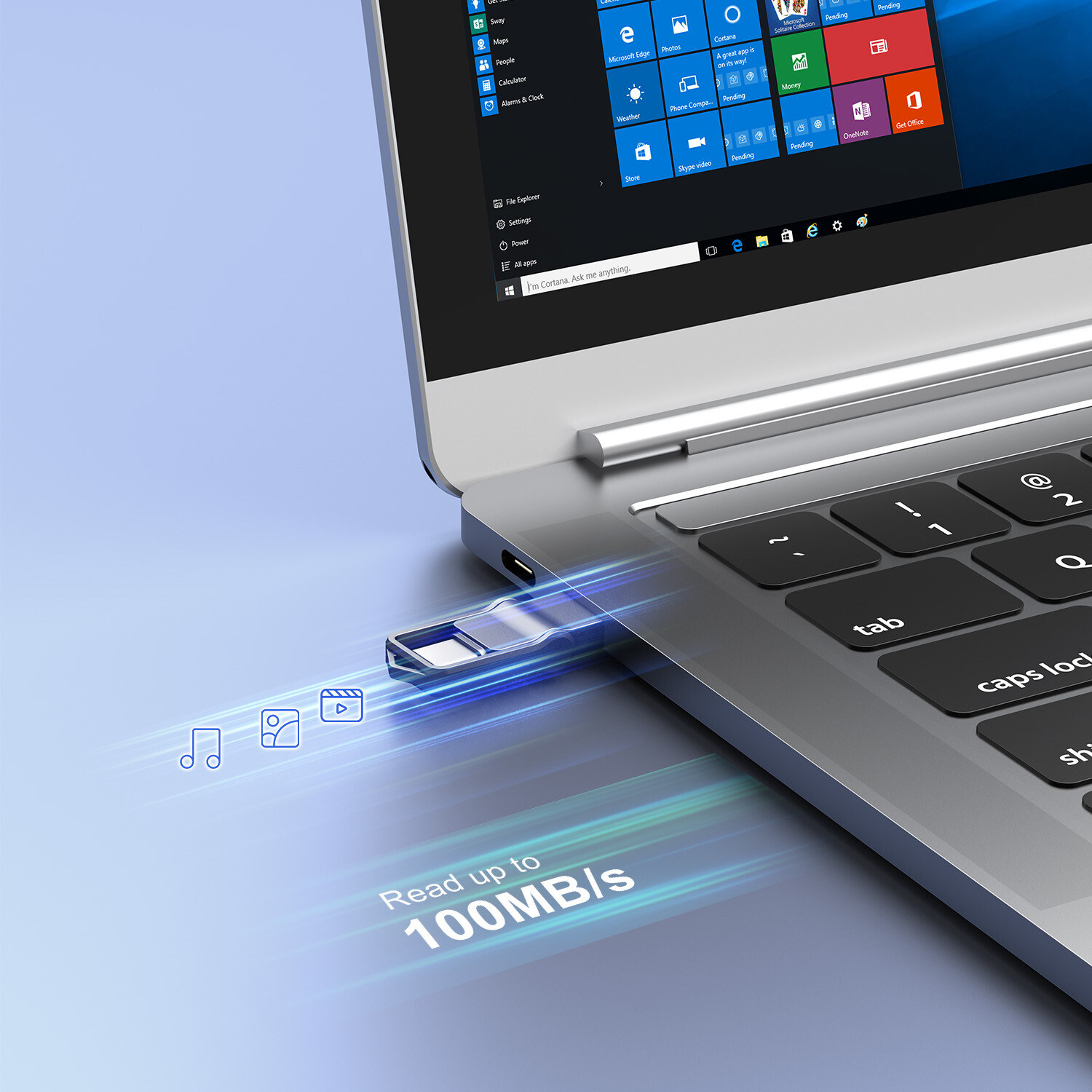 Dual USB 3.0 Type-C OTG Flash Drive Memory USB A Stick Phone PC Thumb Pen Drive