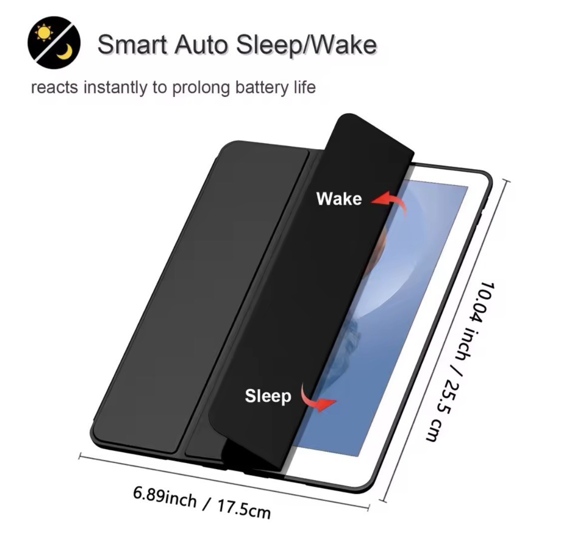Magnetic Flip Smart Cover For Apple iPad 10.2 2019 2020 2021 7th 8th 9th Gen