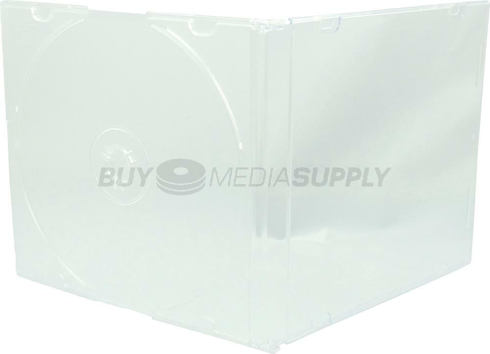 5.2mm Slimline Clear 1 Disc CD Jewel Case Lot