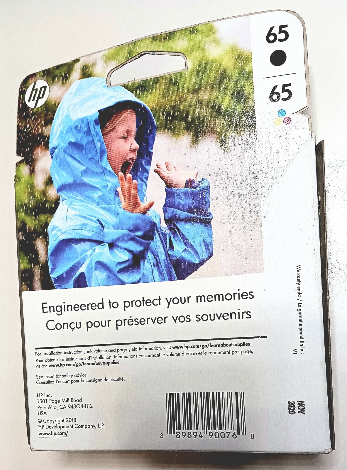 GENUINE OEM HP 65 (T0A36AN) BlLACK & Tri-COLOR Original Ink Cartridges BRAND NEW