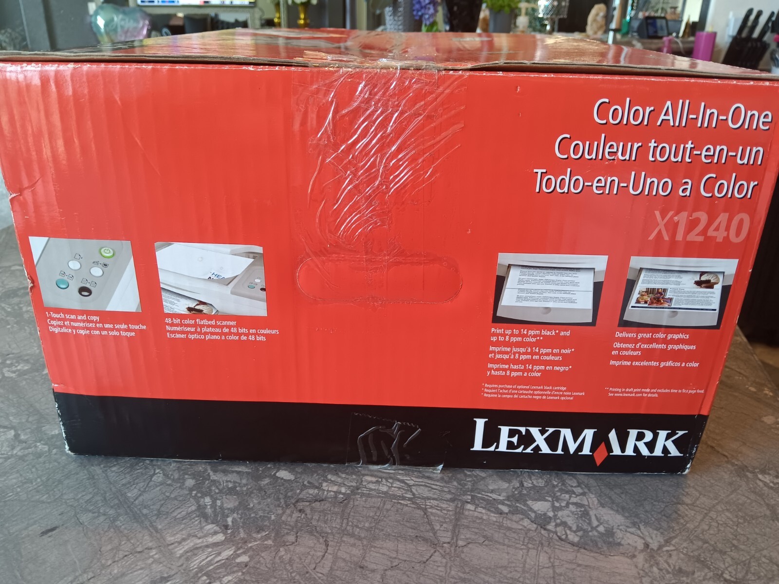 Lexmark X1240 All-In-One Inkjet Printer- Simple & Easy To Use- Brand New