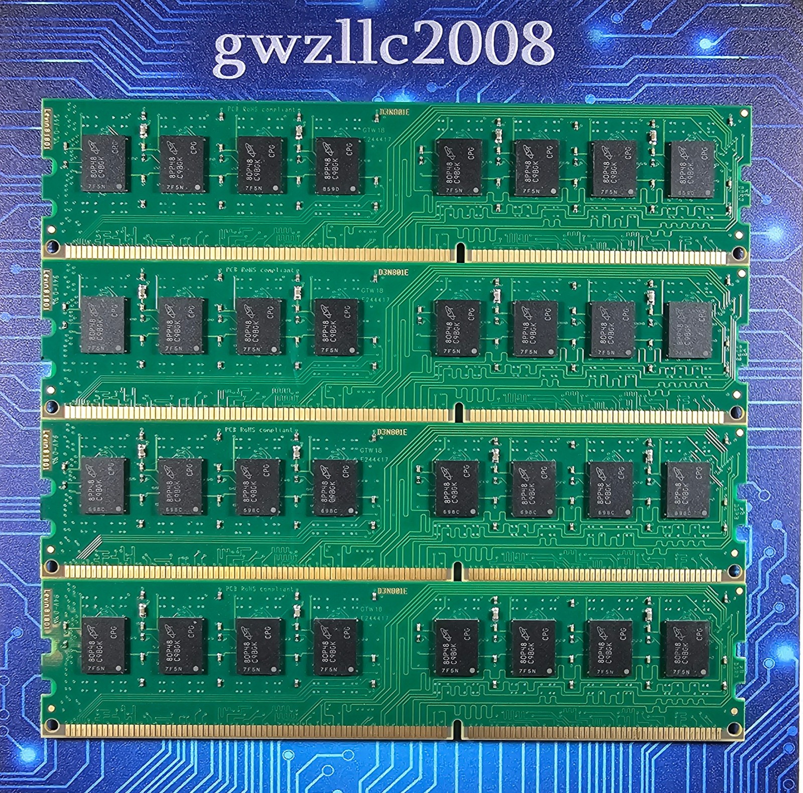 16GB (4x4GB) PC3L-12800u DDR3-1600MHz 1Rx8 Non-ECC Crucial CT51264BD160B.C16FPD2