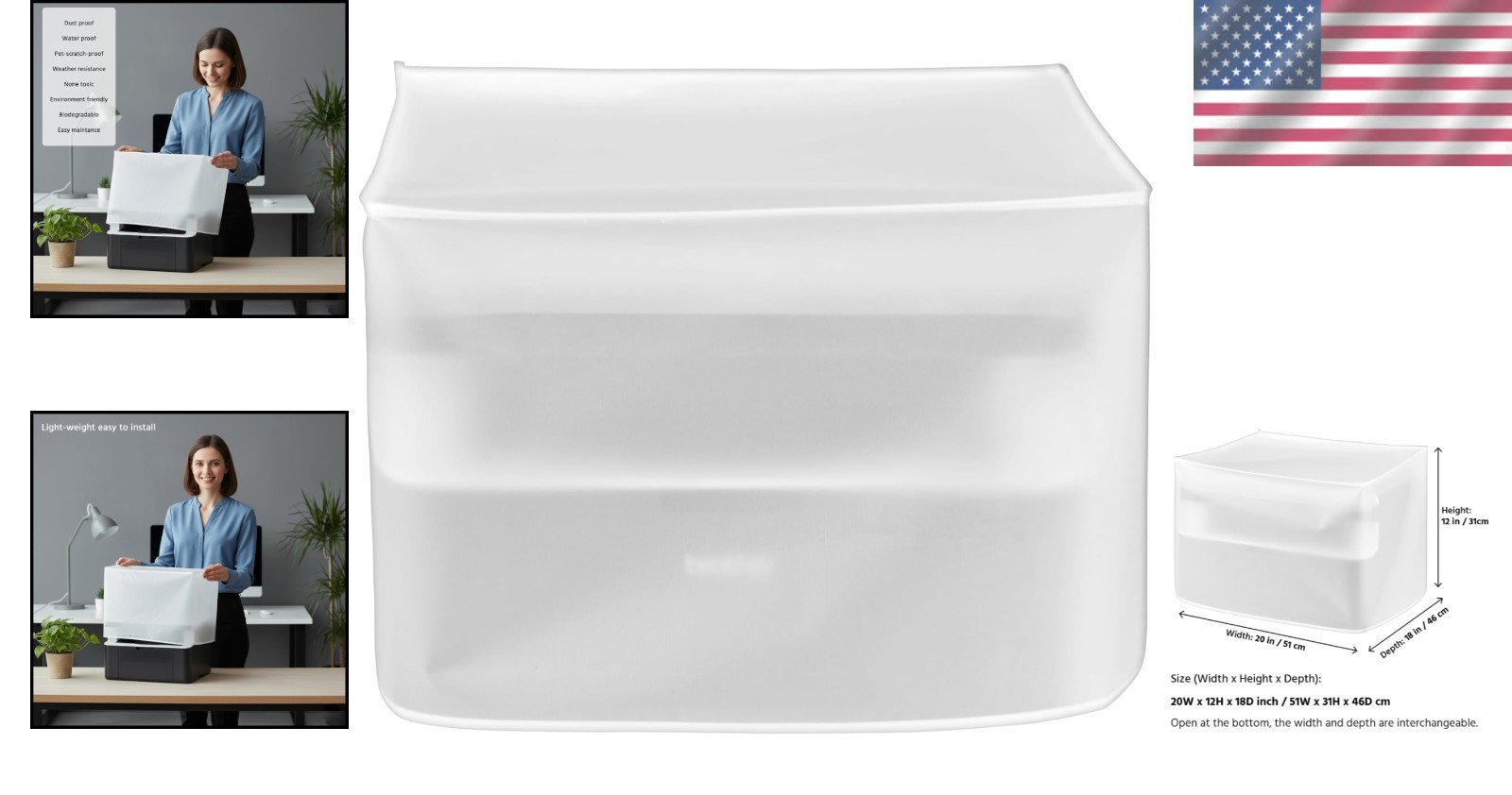 Protective Printer Cover – Dust & Moisture Resistant