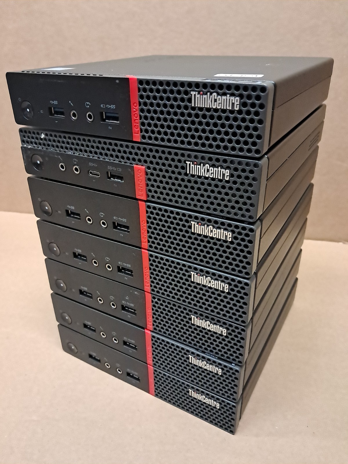 Lot of 7 Lenovo Desktops | 6x ThinkCentre M700 | 1x ThinkCentre M920q