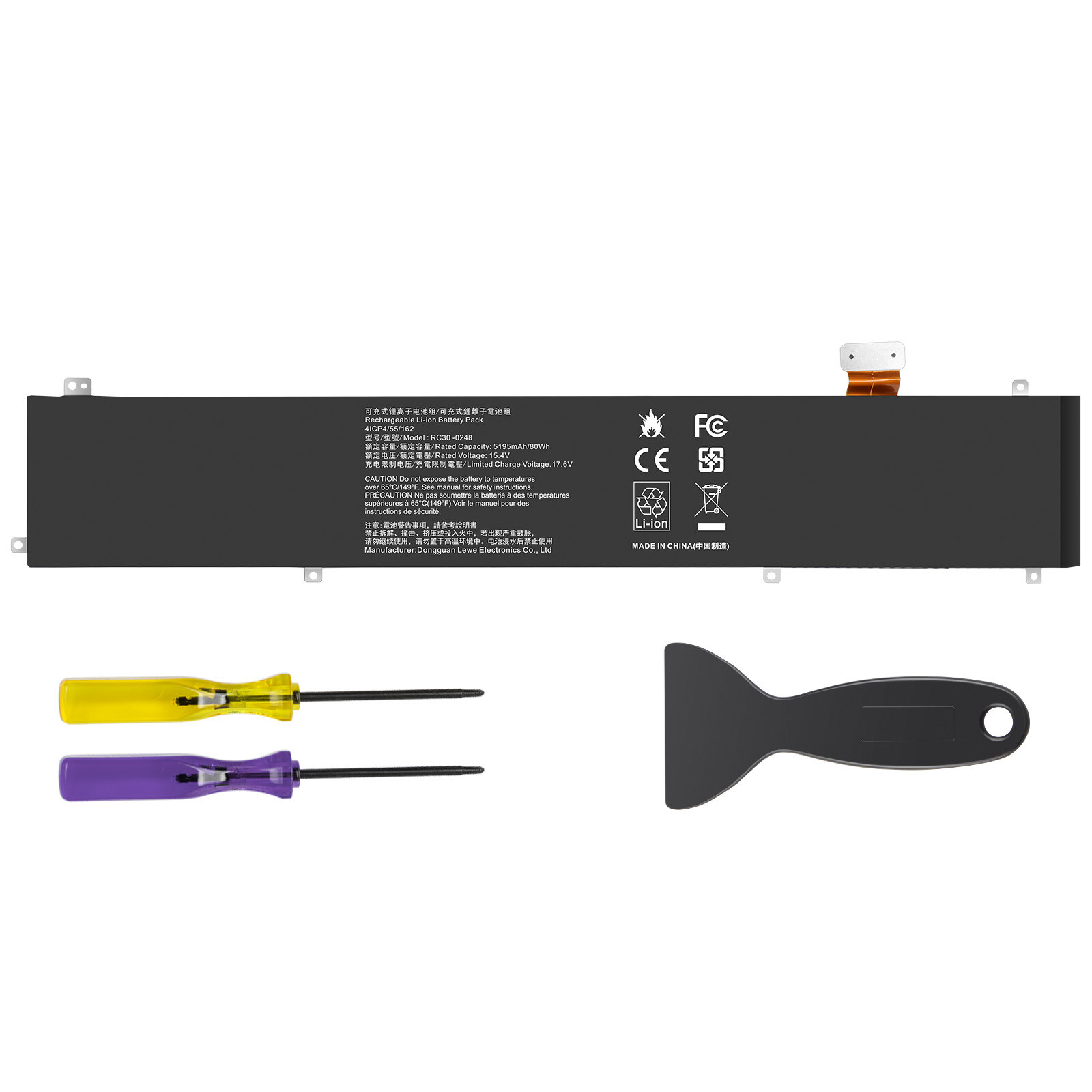 RC30-0248 Laptop Battery Replacement for Razer Blade 15 2018 Advanced RZ09-02