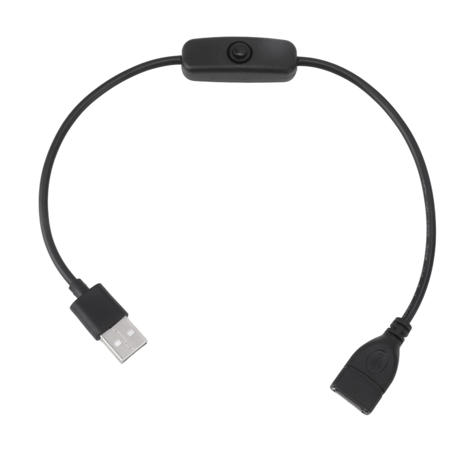 NEW 5PCS USB Extension Cable With ON Off Switch Male To Female Cable For Driving