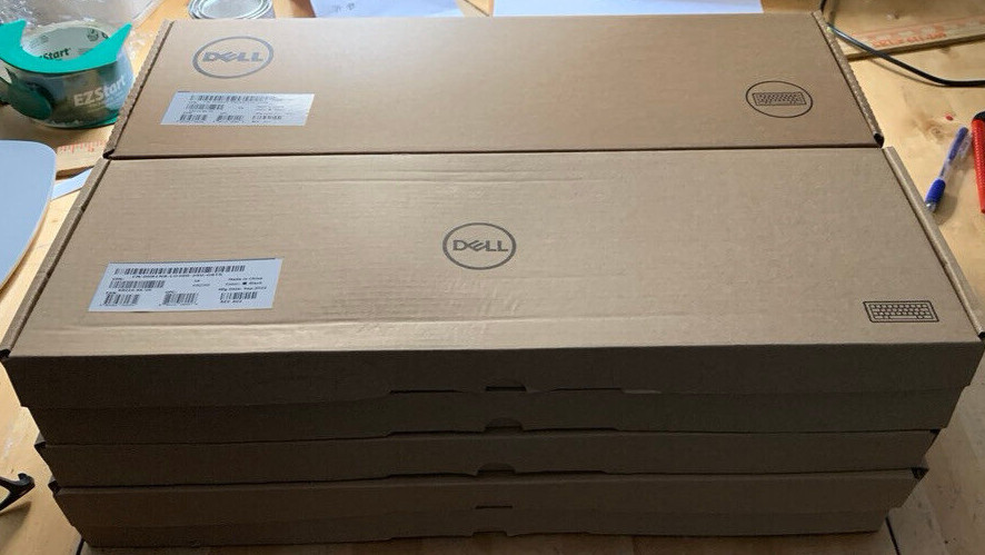 New Dell KB216p Wired Keyboard KB216-BK-US USB Black