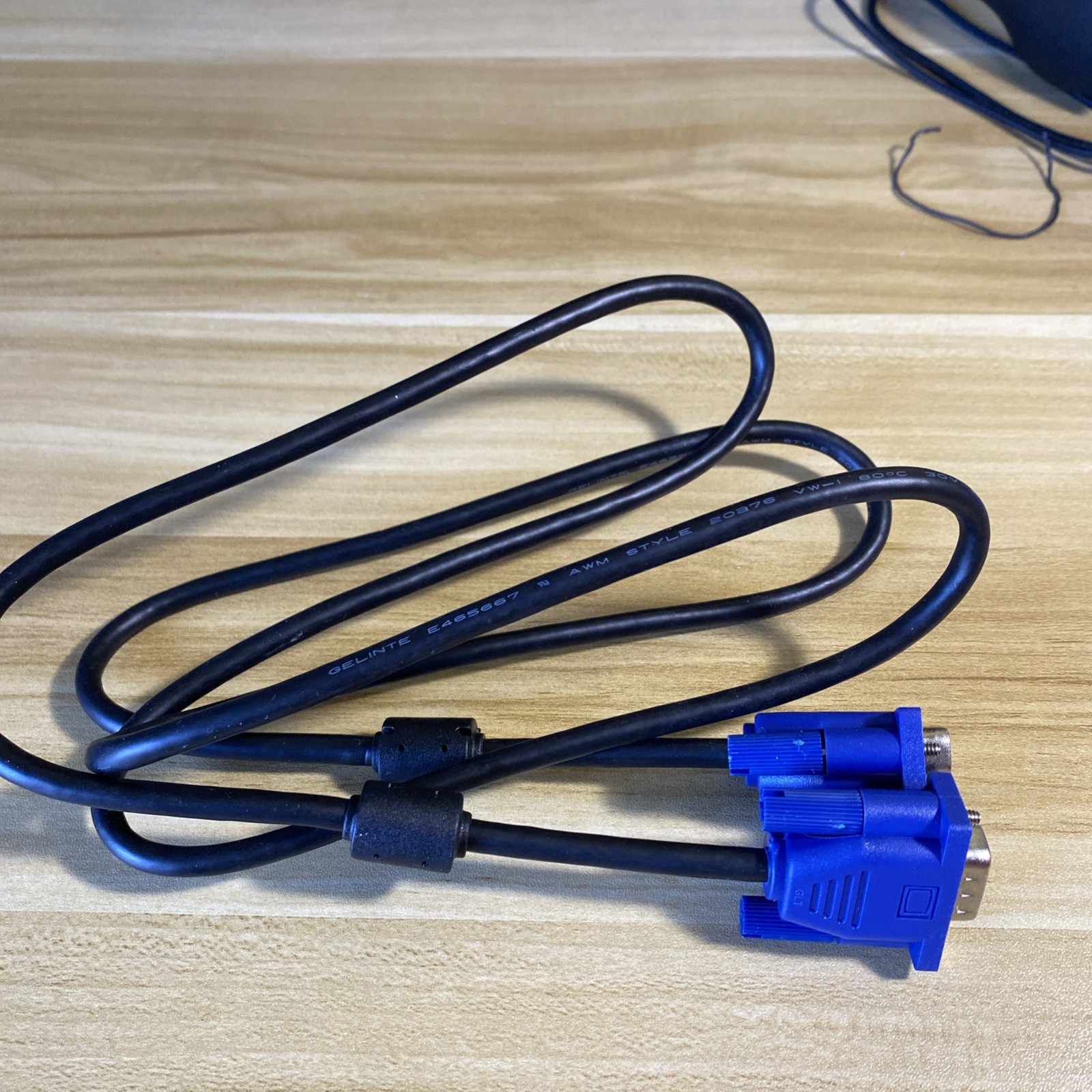 USA Seller!! Fast Shipping!! 5FT VGA SVGA Cable Adapter Male to Male LCD PC TV
