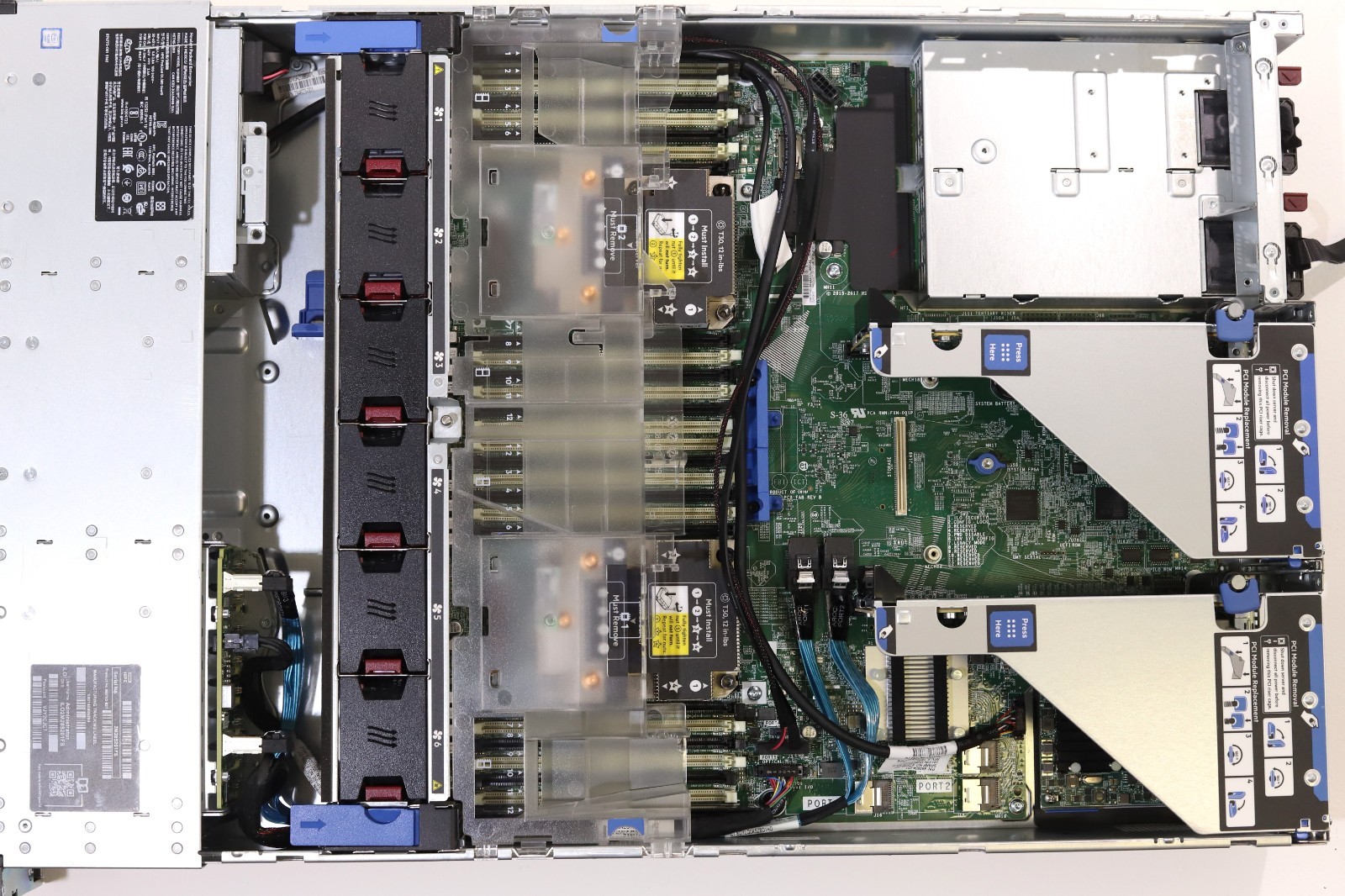 Lot of 10 HP ProLiant DL380 Gen10 Barebone Server No RAM/CPU/Storage Tested