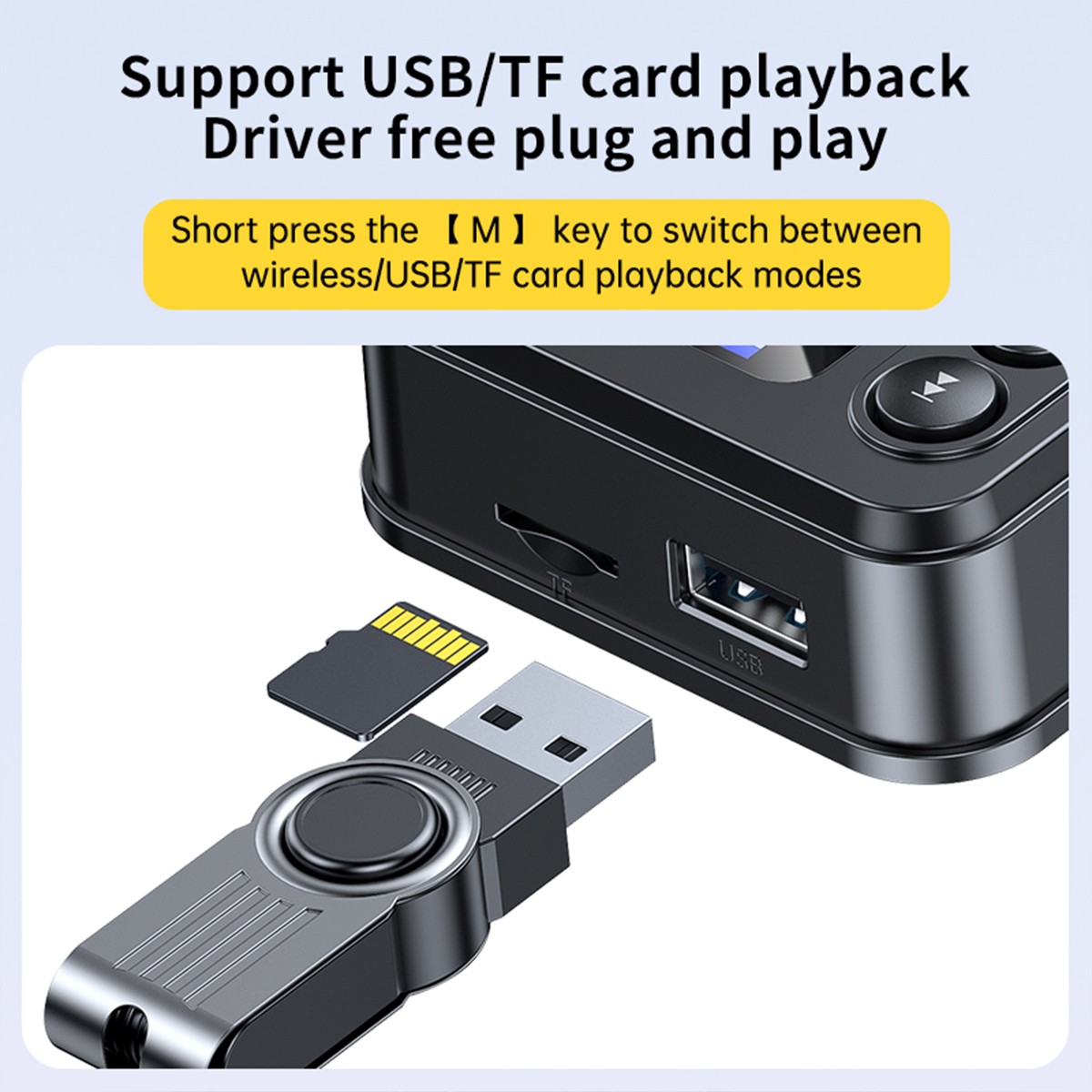 Bluetooth 5.3 Transmitter Receiver 3.5mm AUX RCA TV Home Stereo Audio Adapter-