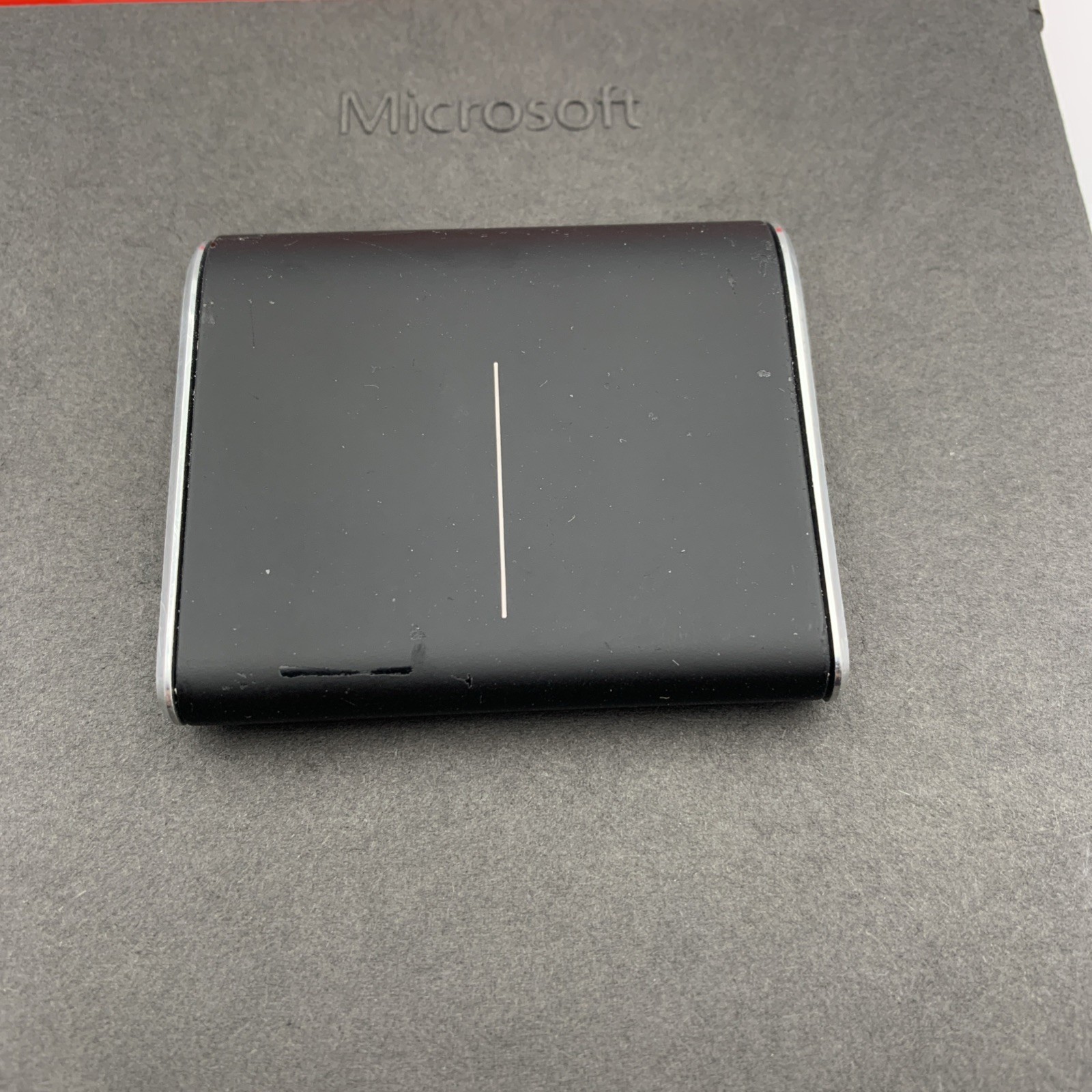 Microsoft Wedge Touch Mouse Bluetooth Wireless BlueTrack Portable Compact Black