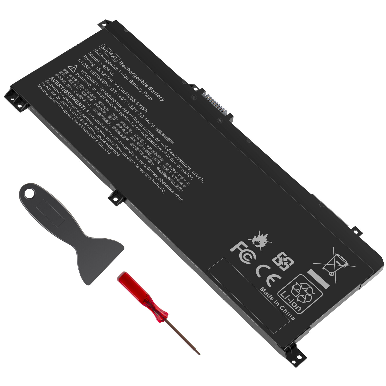 New laptop Battery for HP ENVY X360 15-DR Series SA04XL L43248-AC2 L43267-005 US