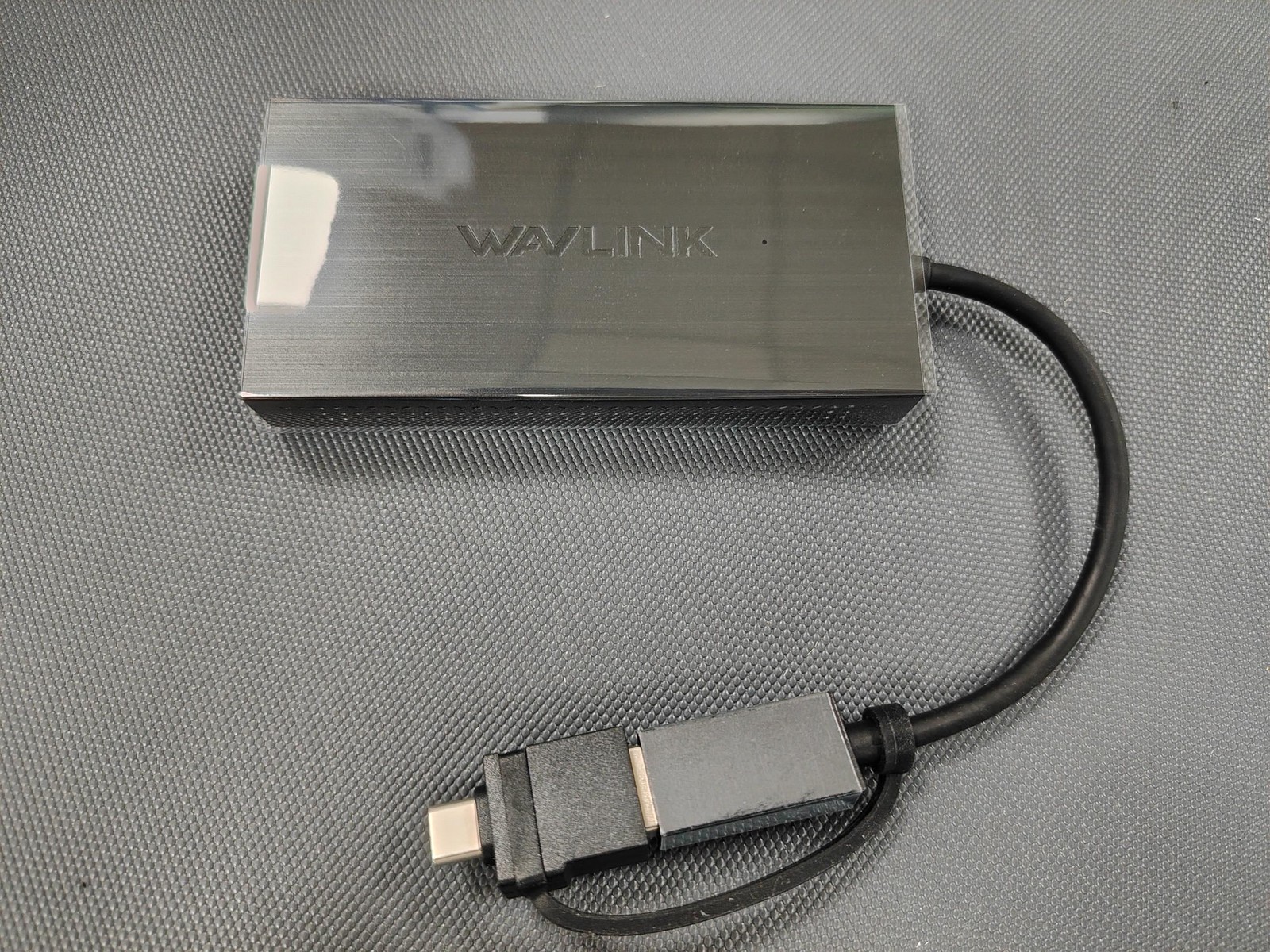 WAVLINK 4K@60Hz DisplayLink Hub USB C to Dual HDMI Adapter 2 Monitors 2-in-1