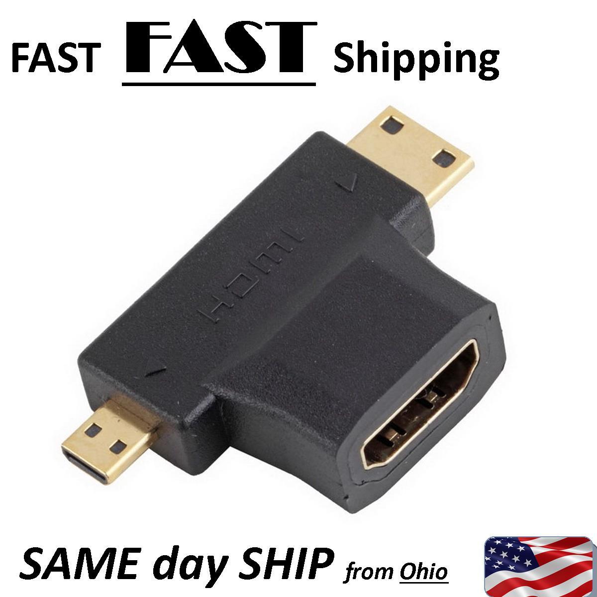 HDMI Female to Mini Micro HDMI Male – FAST SHIP