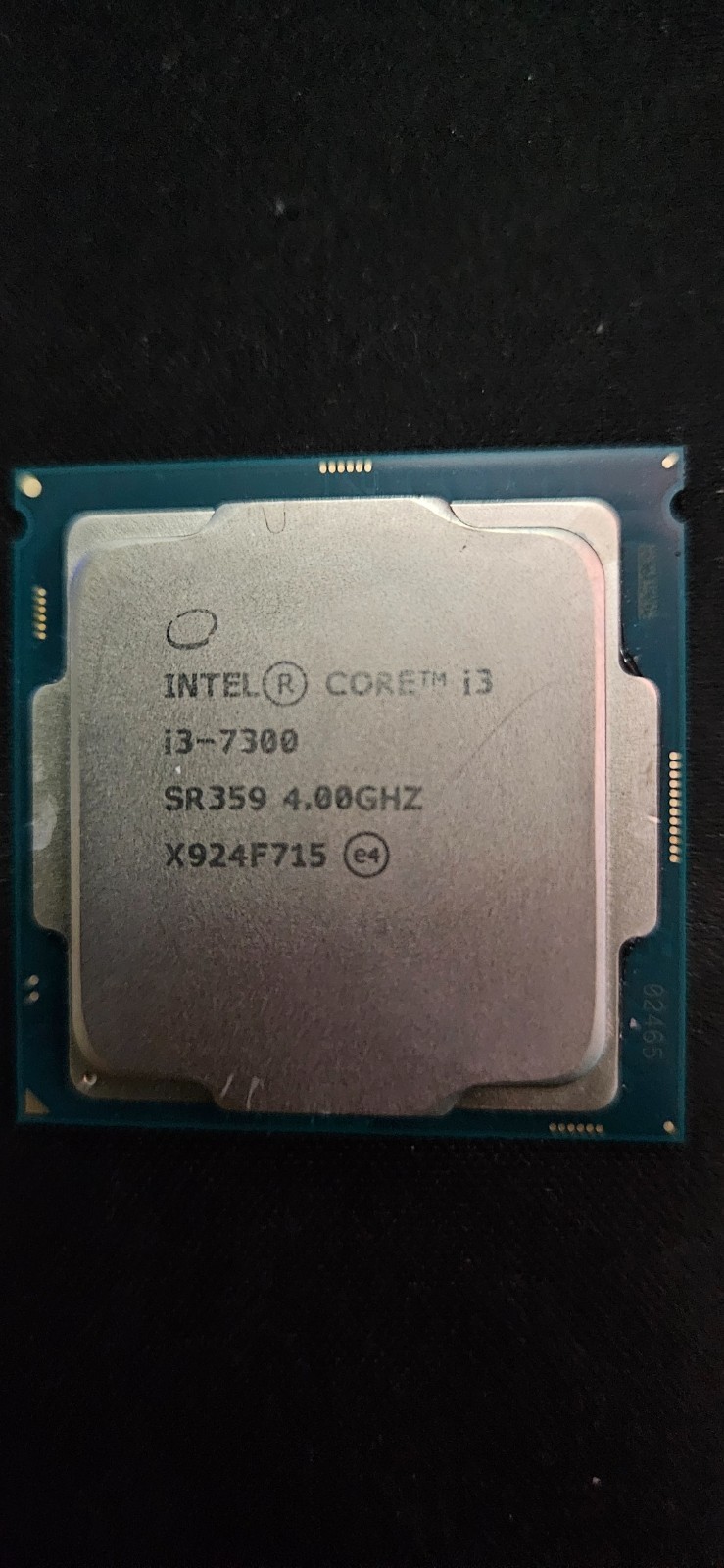 Intel Core i3-7300 SR359 4.00GHz Dual Core LGA1151 4MB Processor CPU