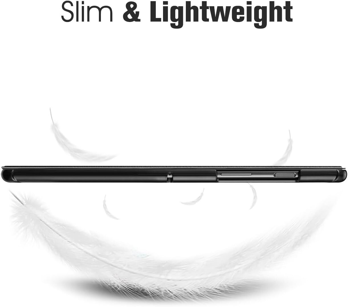 Case for Samsung Galaxy Tab S5e 10.5 Inch (2019) Ultra Thin Tri-Fold Shell Cover