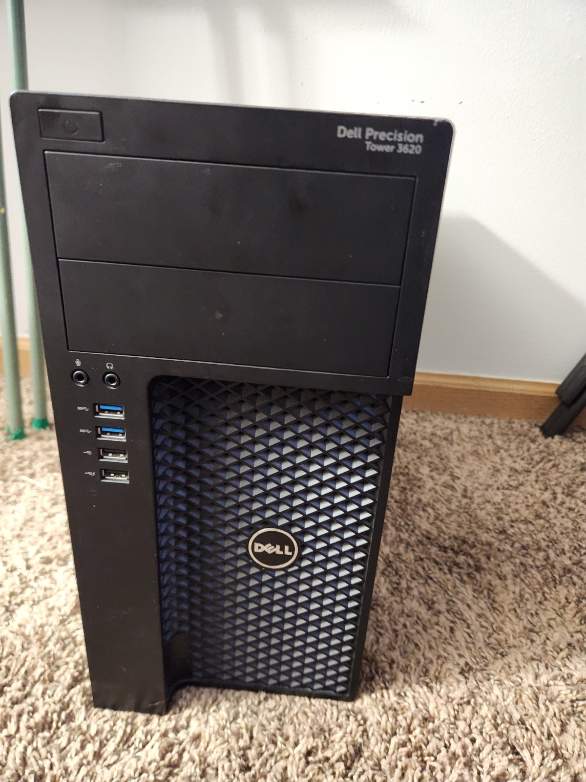 black dell precision tower 3620