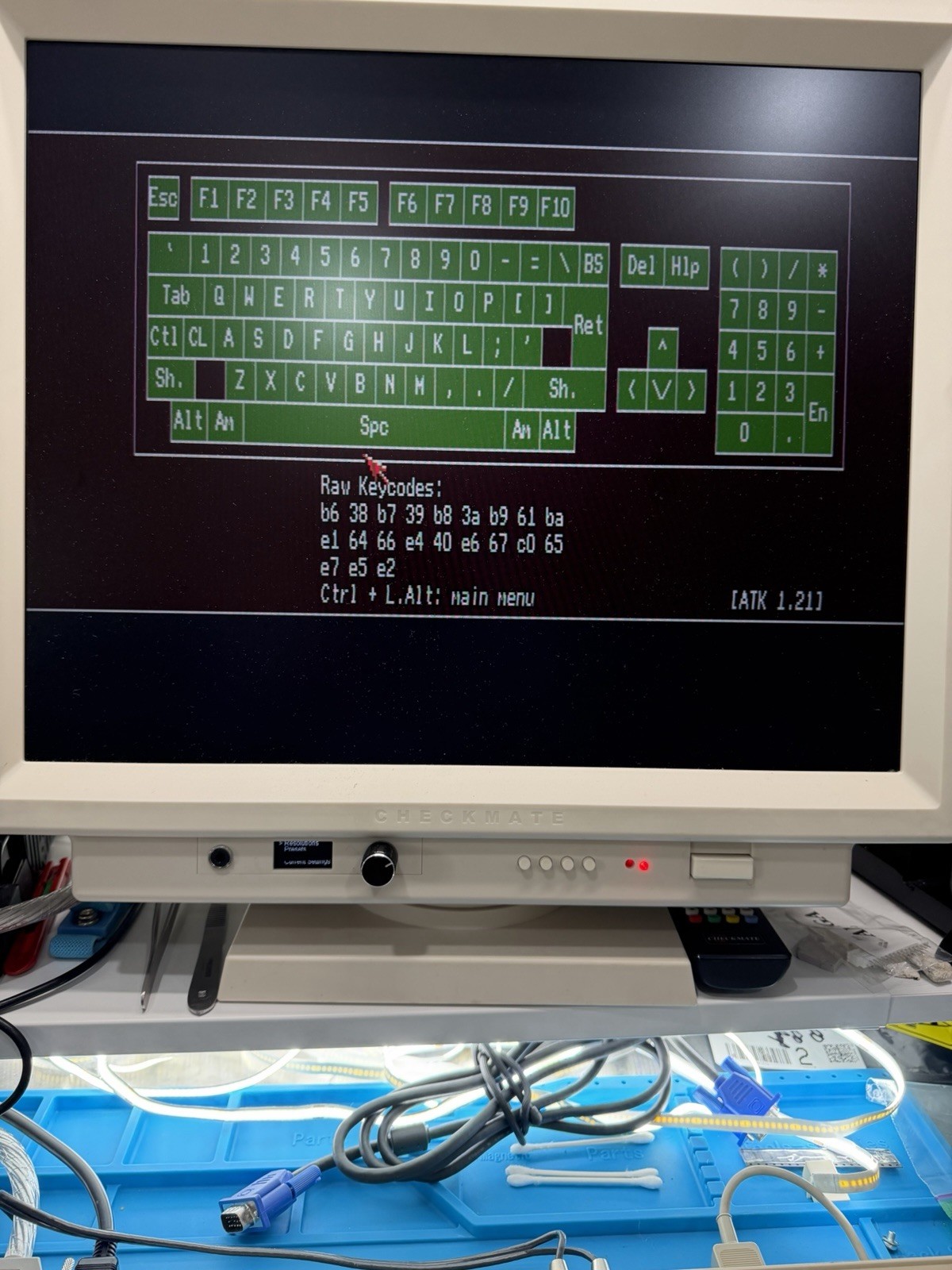 Commodore Amiga 500 A500 Rev 6A 1MB Kickstart 1.3 Tested Computer Only