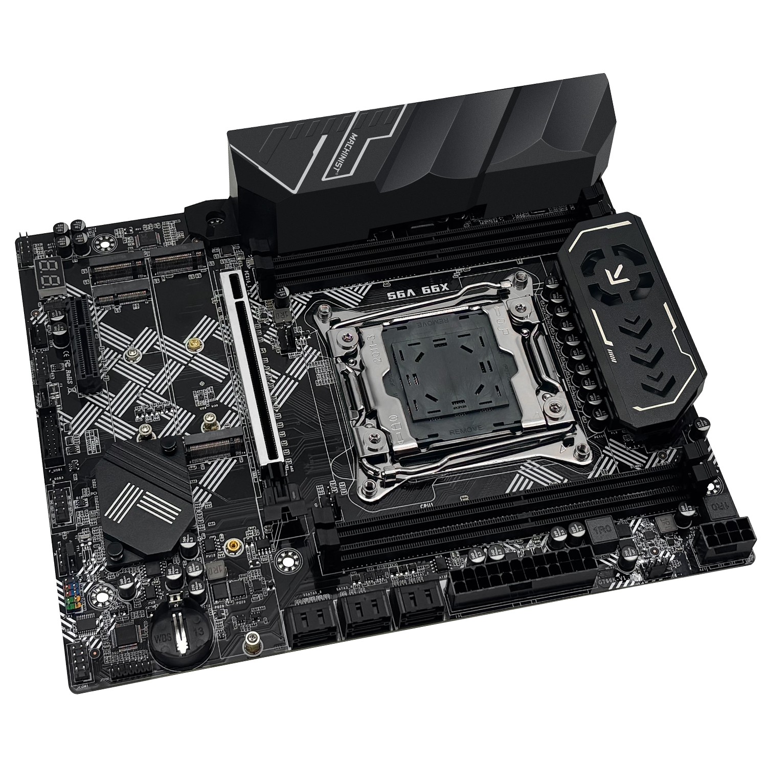 X99 V9S LGA 2011-3 Motherboard DDR4 with PCIe 3.0 SATA 3.0 TPM 2.0 M.2 slot