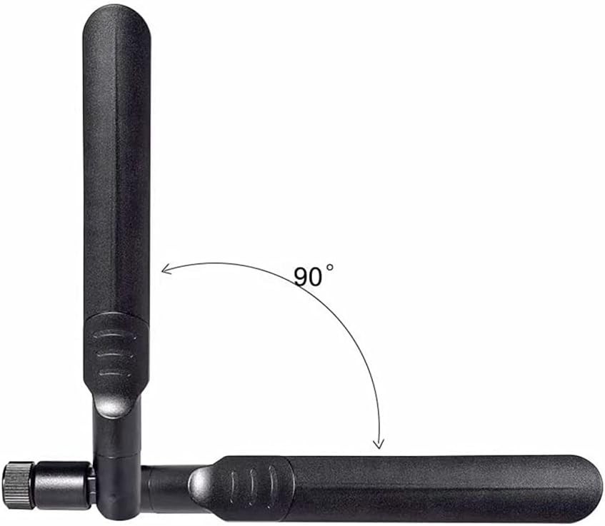 2 x 8dBi WiFi RP-SMA Male Antenna 2.4GHz 5.8GHz Dual Band +2 x 15CM U.FL/IPEX…
