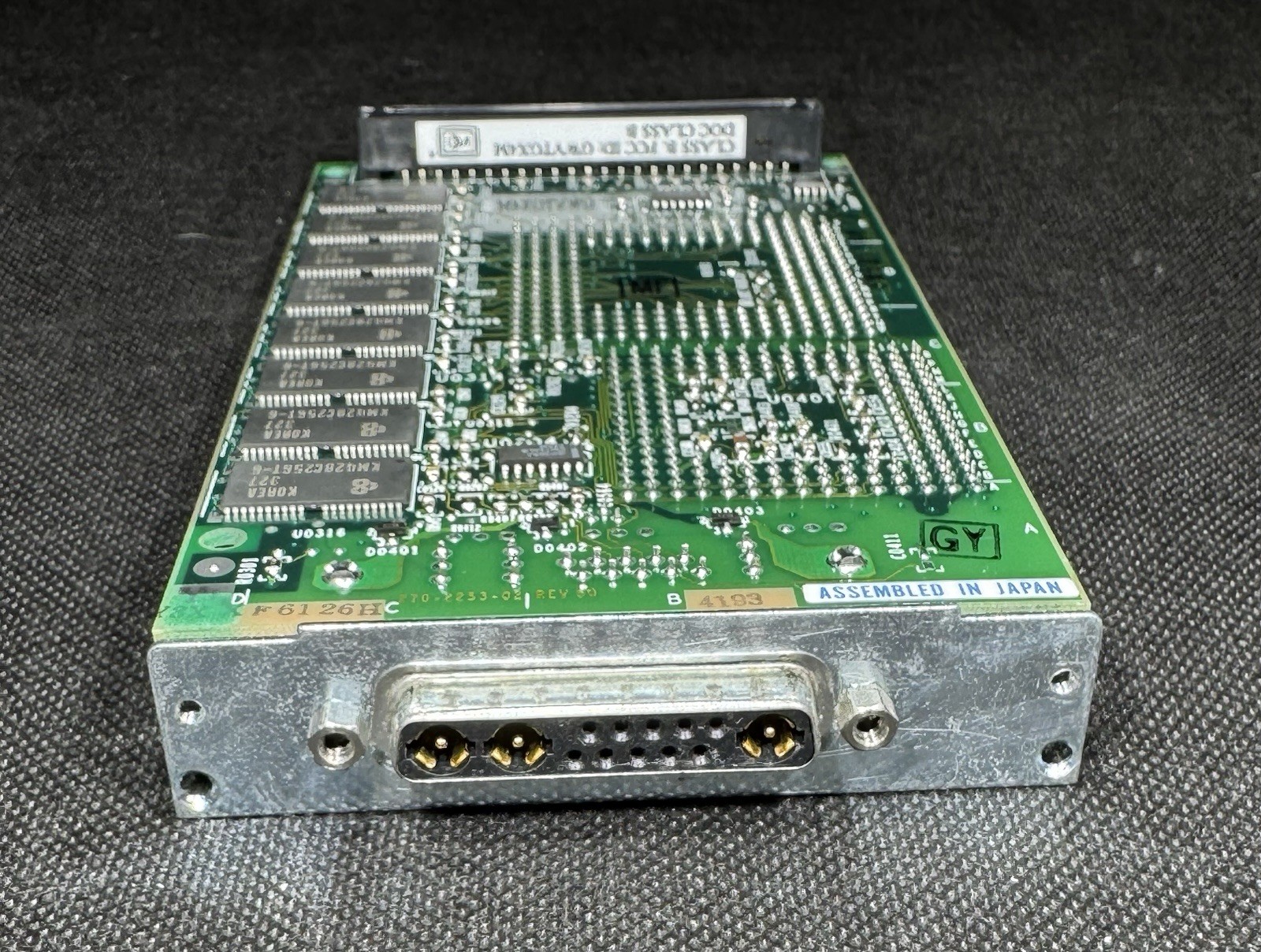 Sun 501-2253 TurboGXplus SBus Graphics Card DB13W3 Connector, SPARC 20, TGX+