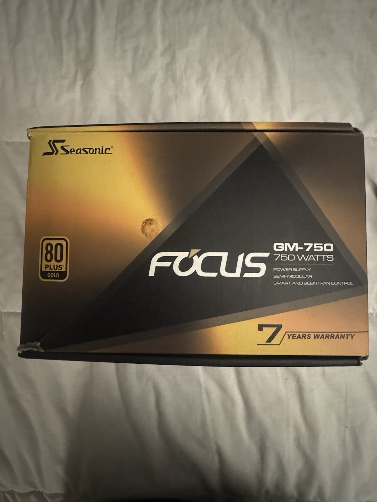 Sea Sonic Focus GX-750 Gold Modular Power Supply