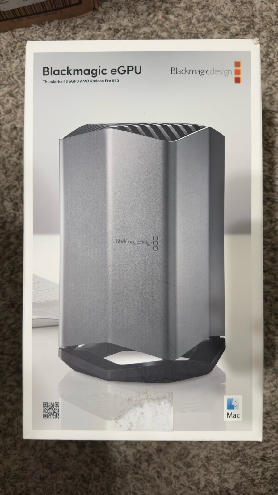 BlackMagic eGPU – AMD RX580 8GB | Thunderbolt 3 GDDR5 External Graphic