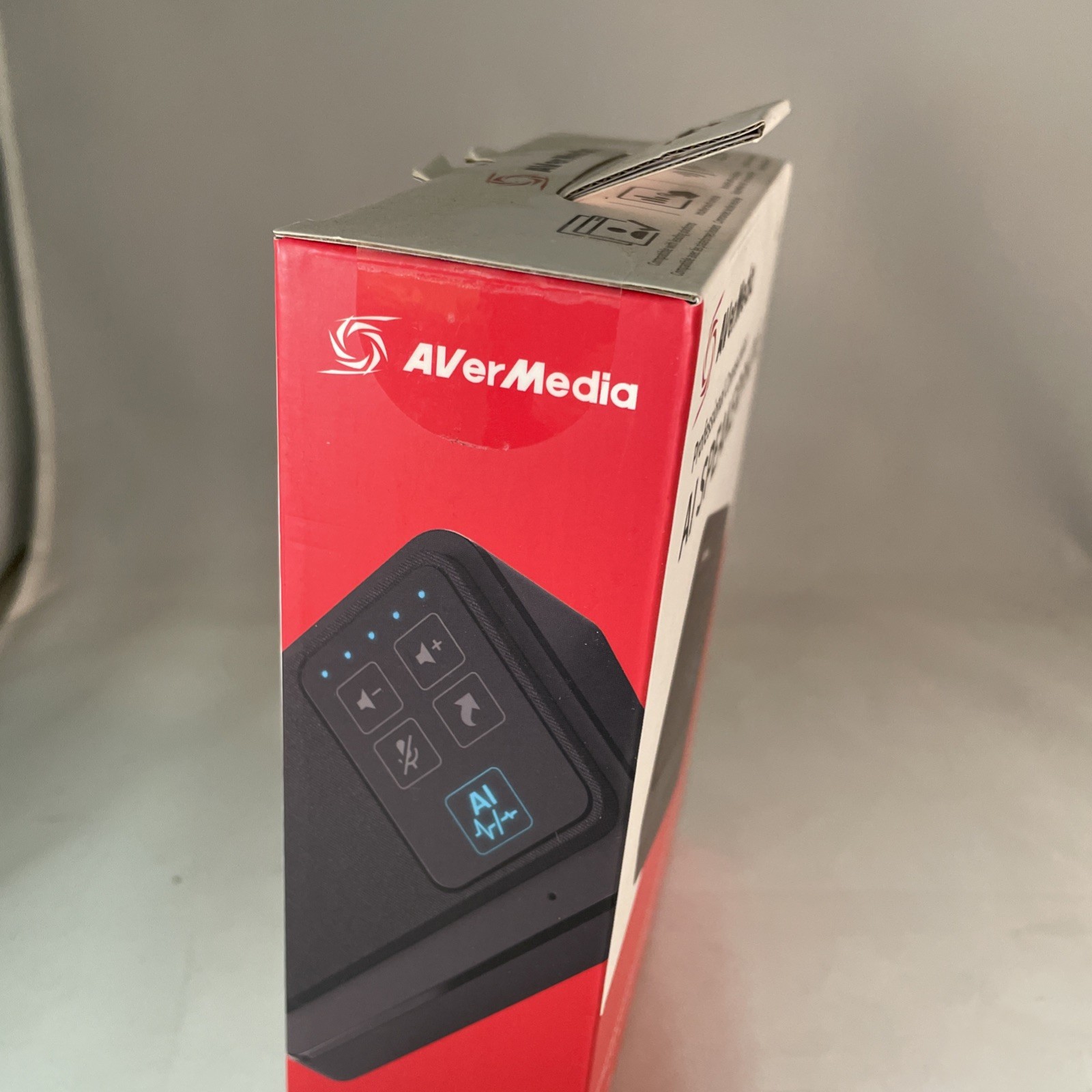 AVerMedia AI Speakerphone AI-Powered Noise Suppression, USB Plug and Play AS311