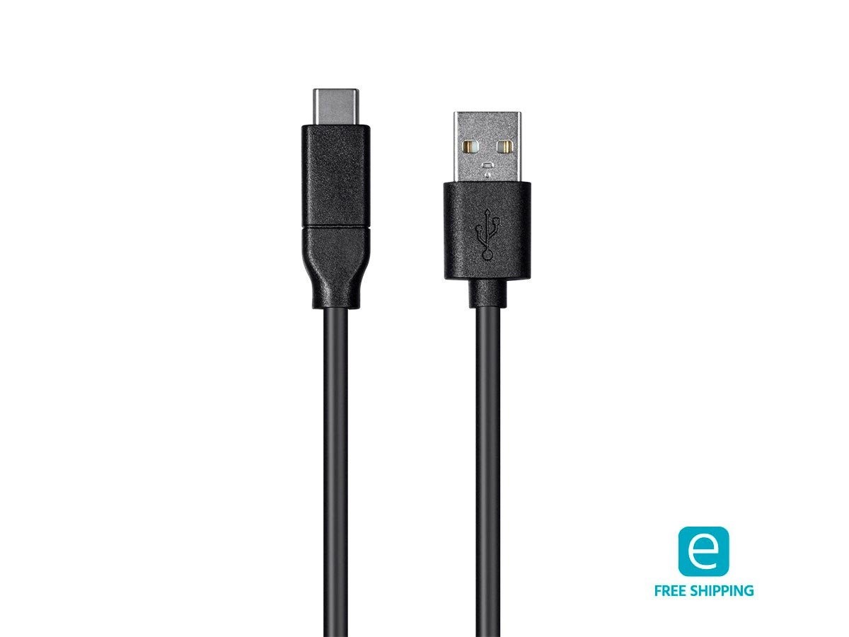3A USB C to USB A Cable Fast Charging Data Sync Cord Replacement Power Lead