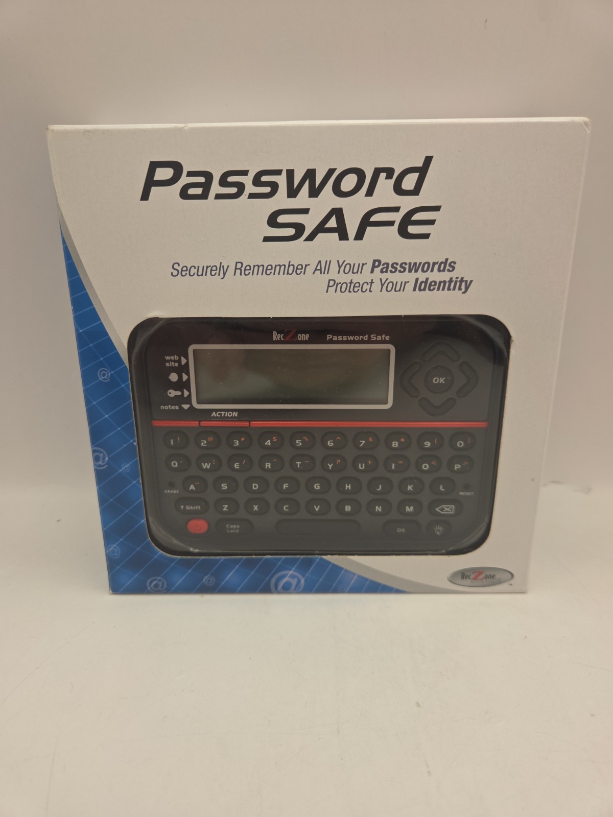 New Password Keeper Safe Vault Password Organizer RecZone Model 595