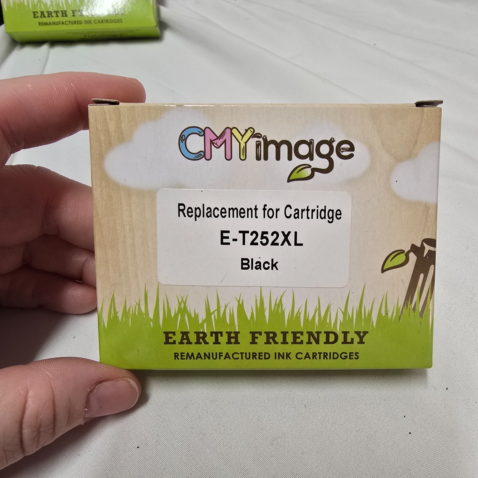 CMY Image Replacement Cartridge E-T252XL Black New Sealed Earth Friendly 2016