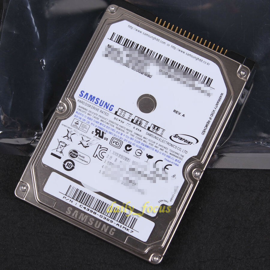 Samsung 120 GB 120GB PATA HDD 2.5″ 5400 RPM IDE Laptop Hard Disk Drive