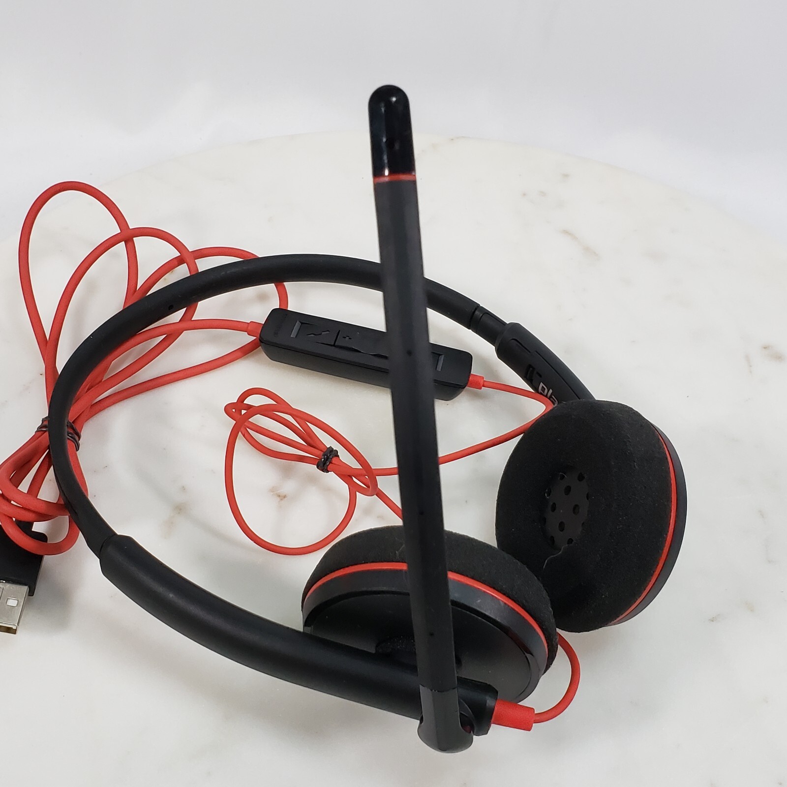 Plantronics Blackwire C3220 Headset USB Wired Tested
